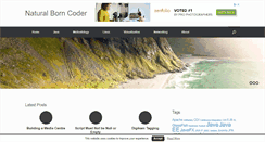 Desktop Screenshot of naturalborncoder.com
